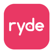 RYDE logo